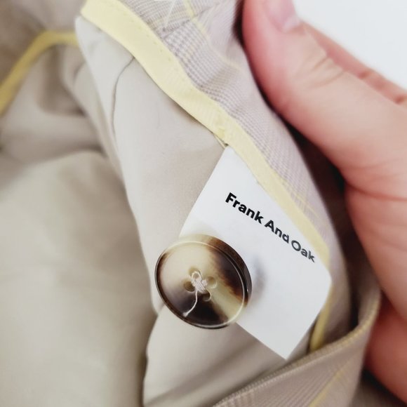 Frank & Oak Pants Tencel Plaid Pants - Picture 7 of 12